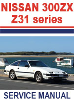 Nissan 300ZX Z31 Workshop Manual