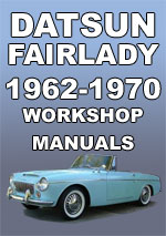 Datsun Fairlady Sports 1962-1970 Workshop Repair Manua
