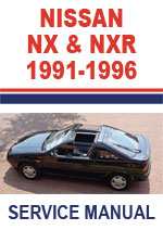 Nissan B13 Series NX Coupe Workshop Repair Manual