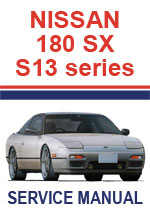 Nissan 180SX S13 Repair Manual