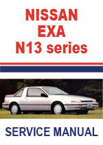 Nissan N13 Series EXA 1987-1990 Workshop Repair Manual